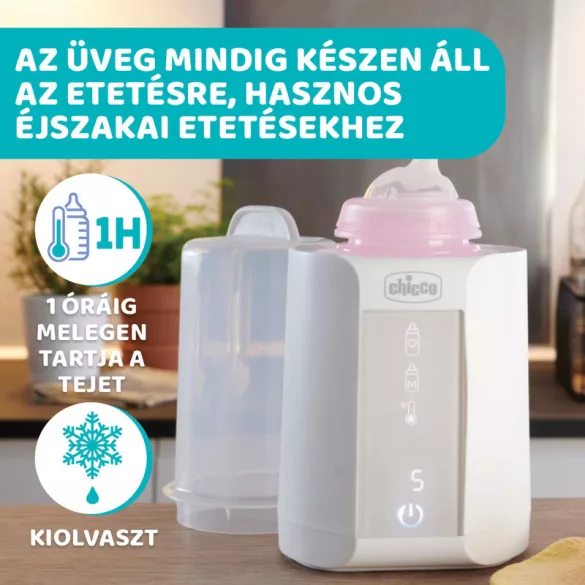 Chicco Ohrievač fľašiek so sterilizátorom, elektrický