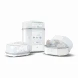 Chicco Elektrický parný sterilizátor 3 v 1 – biely