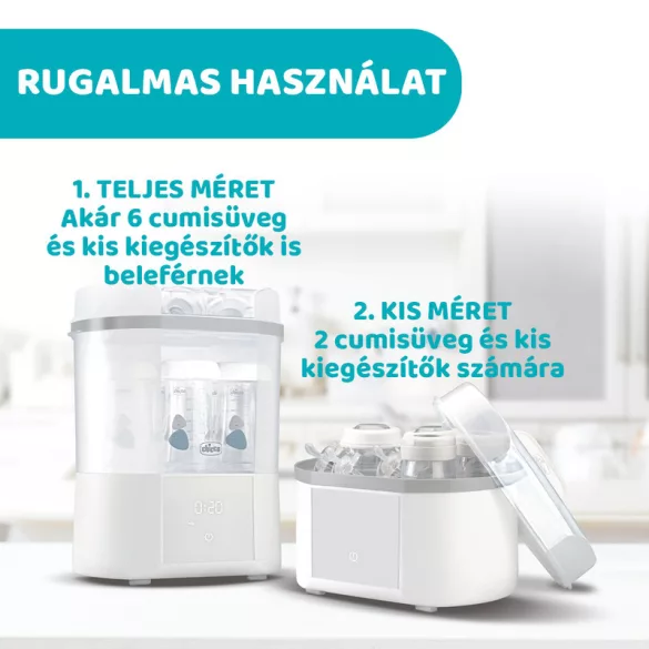 Chicco Elektrický sterilizátor a sušička s 4 programami