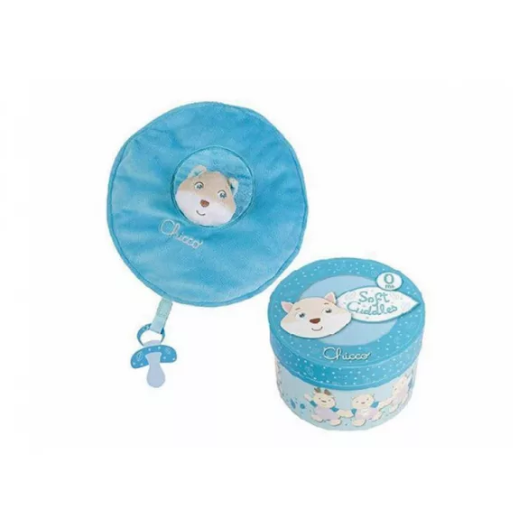 Chicco Plush Doudou v darčekovej krabičke, modrá