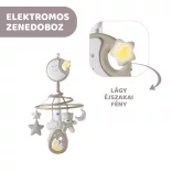 Chicco Next 2 Dreams hudobná otočná hračka – nočné svetlo Neutral
