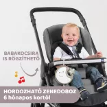 Chicco Next 2 Dreams hudobná otočná hračka – nočné svetlo Neutral