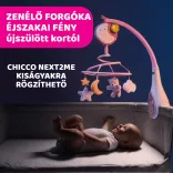Chicco Next 2 Dreams hudobná otočná hračka – nočné svetielko, ružová