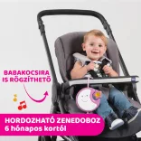 Chicco Next 2 Dreams hudobná otočná hračka – nočné svetielko, ružová