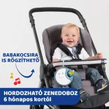 Chicco Next 2 Dreams hudobný otočný projektor – nočné svetlo modré