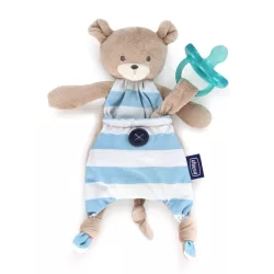 Chicco Pocket Friend šatka na spanie a držiak na cumlík