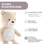 Chicco Baby Bear plyšový medvedík s projektorom a nočnou lampičkou – neutrálna farba