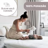 Chicco Baby Bear plyšový medvedík s projektorom a nočnou lampičkou – neutrálna farba