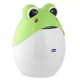 Chicco SuperSoft Piston Békás inhalátor, zábavný dizajn, rýchla terapia