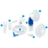 Chicco SuperSoft Piston Békás inhalátor, zábavný dizajn, rýchla terapia