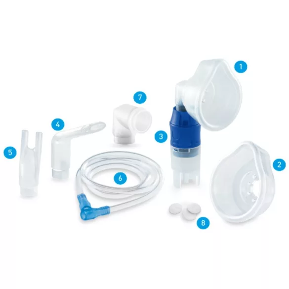 Chicco SuperSoft Piston Békás inhalátor, zábavný dizajn, rýchla terapia