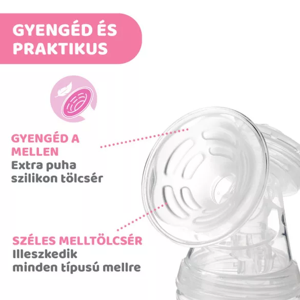 Chicco Elektrická odsávačka mlieka Single doma a na cestách – BOMBA CENA!