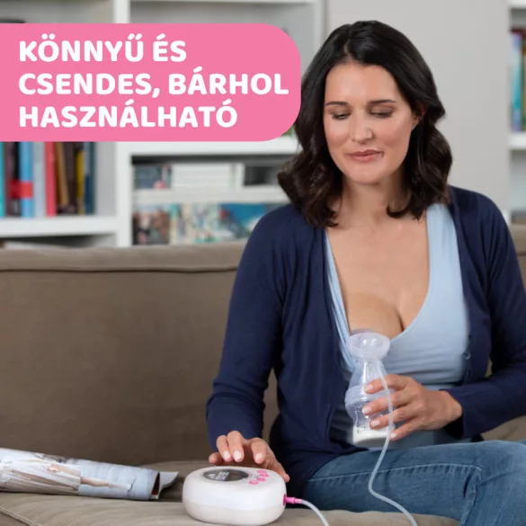 Chicco Elektrická odsávačka mlieka Single doma a na cestách – BOMBA CENA!