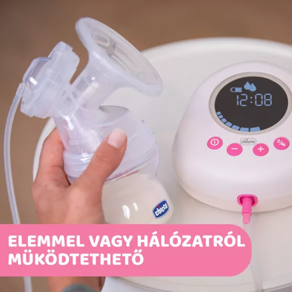 Chicco Elektrická odsávačka mlieka Single doma a na cestách – BOMBA CENA!
