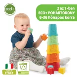 Chicco Veža na poháre 2 v 1 z ekologického plastu ECO+
