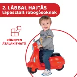 Chicco Vespa Primavera kolobežka 12–36 mesiacov, poháňaná nohou, červená