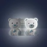 Chicco Dreamlight medvedíčka lampa na batérie modrá