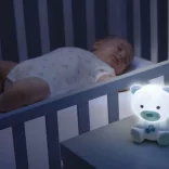 Chicco Dreamlight medvedíčka lampa na batérie modrá