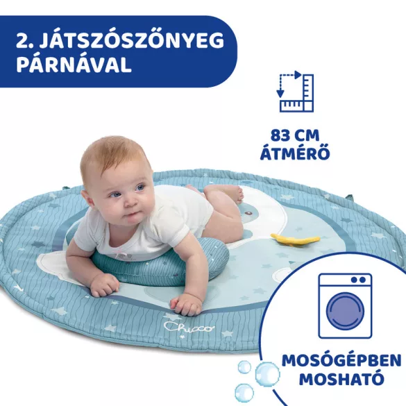 Chicco Hracie koberce s projektorom a mostíkom, modré