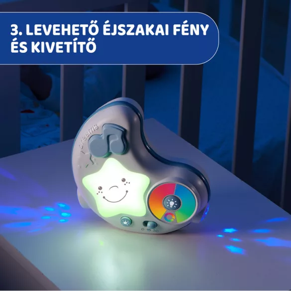 Chicco Hracie koberce s projektorom a mostíkom, modré