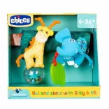 Chicco Gilby&Eli hračka do kočíka Baby Senses
