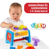 Chicco Montážny stôl a kufrík s náradím 2 v 1 – rozvojová hračka