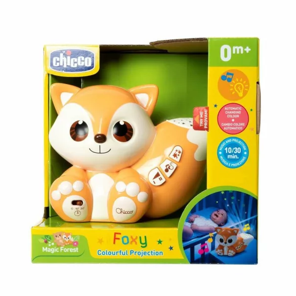 Chicco Foxy líška 2v1 projektor a nočné svetlo na batérie