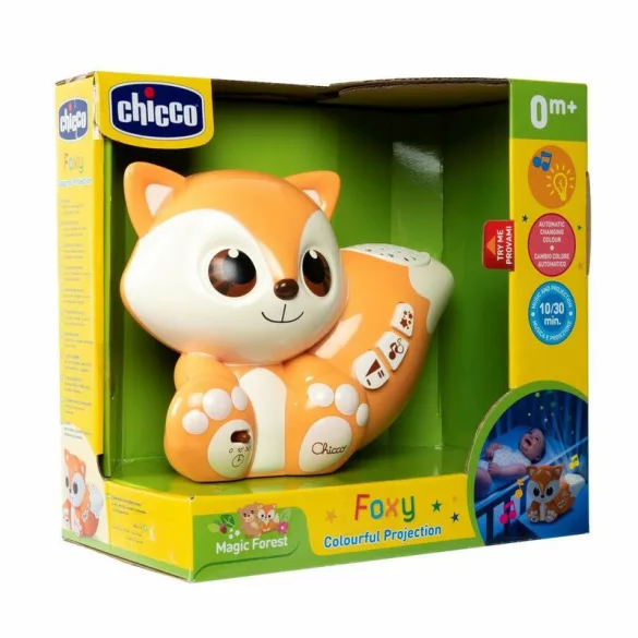 Chicco Foxy líška 2v1 projektor a nočné svetlo na batérie