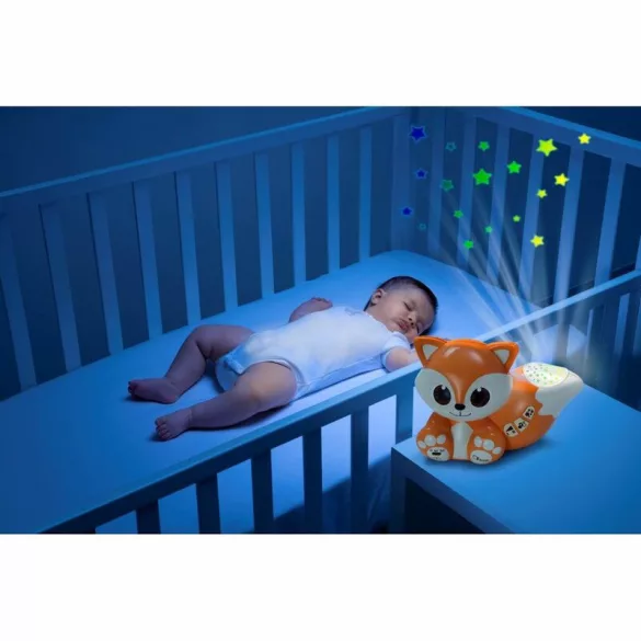 Chicco Foxy líška 2v1 projektor a nočné svetlo na batérie