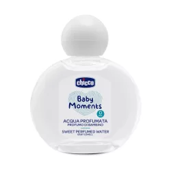   Chicco Sladká voňavá voda 100 ml bez alkoholu, vôňa detského púdru