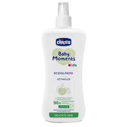   Chicco Balzam na rozčesávanie vlasov 200 ml – Kids s výťažkom z mandlí a broskýň