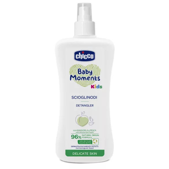 Chicco Balzam na rozčesávanie vlasov 200 ml – Kids s výťažkom z mandlí a broskýň