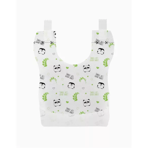 Chicco Eco Bibs rozložiteľné ekologické bryndáky, 36 ks, ekologický produkt