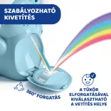 Chicco Rainbow Bear – hudobný a svetelný projektor s medvedíkom, na batérie, modrý