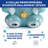 Chicco Rainbow Bear – hudobný a svetelný projektor s medvedíkom, na batérie, modrý