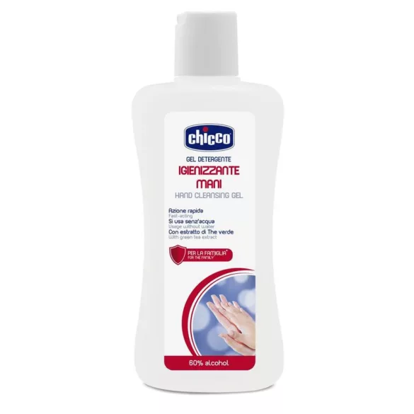 Chicco Gél na umývanie rúk 200 ml – kozmetický prípravok s výťažkom zo zeleného čaju