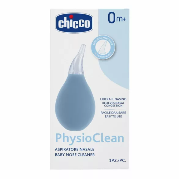 Chicco PhysioClean detský nosný odsávač s anatomickou hlavicou