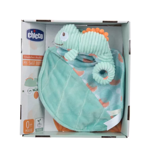 Chicco Chameleon Doudou deka na spanie s motívom chameleóna