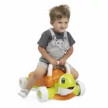 Chicco Walk&Ride Turtle Eco+ žabí kolobežka z ekologického materiálu