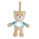 Chicco Lullaby Stardust Bear hudobný a svietiaci plyšový medvedík na uspávanie