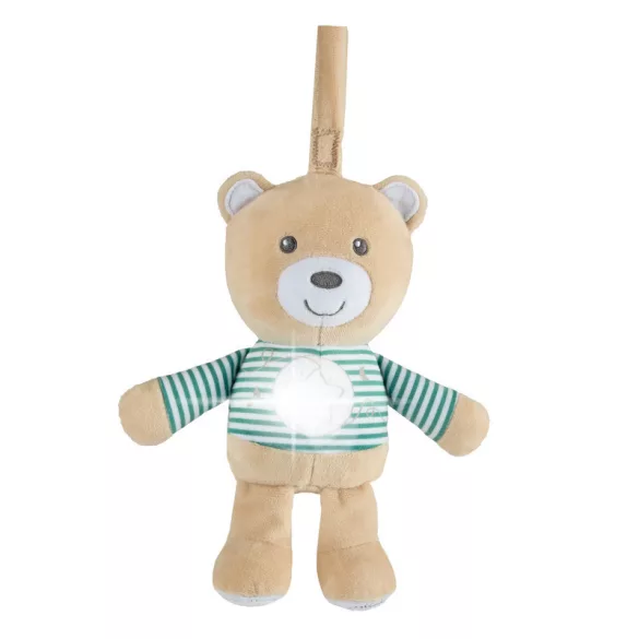 Chicco Lullaby Stardust Bear hudobný a svietiaci plyšový medvedík na uspávanie