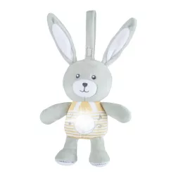   Chicco Lullaby Stardust Bunny hudobný a svietiaci plyšový zajačik na uspávanie