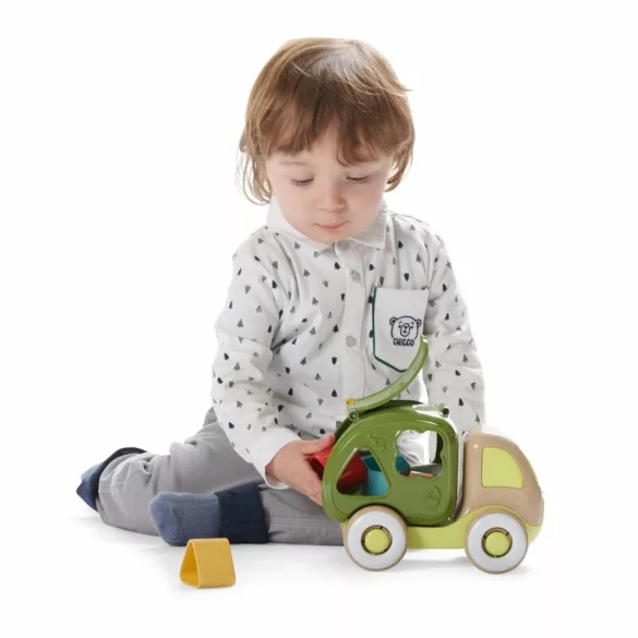 Chicco Odpadkové autíčko Eco+ príslušenstvo 5 tvarov