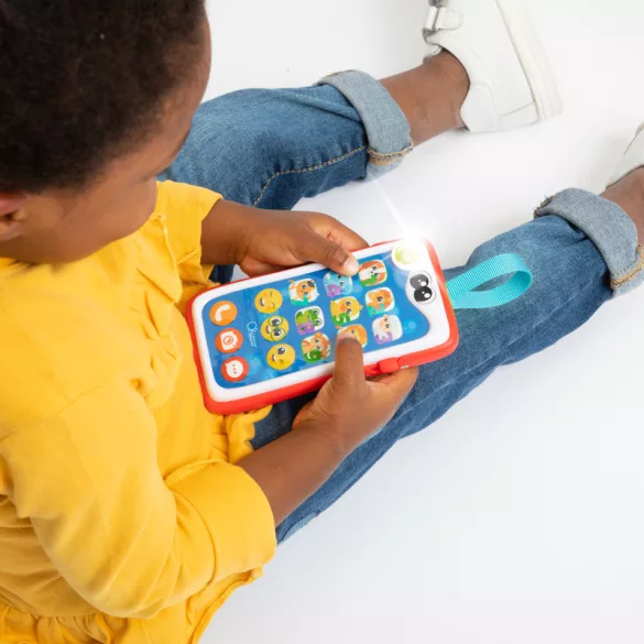 Chicco Smiley smartphone usmievavý smartfón a hračka do kočíka