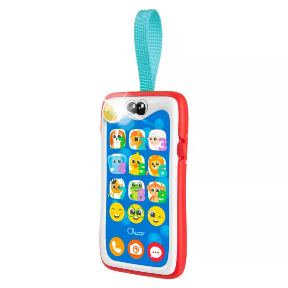 Chicco Smiley smartphone usmievavý smartfón a hračka do kočíka