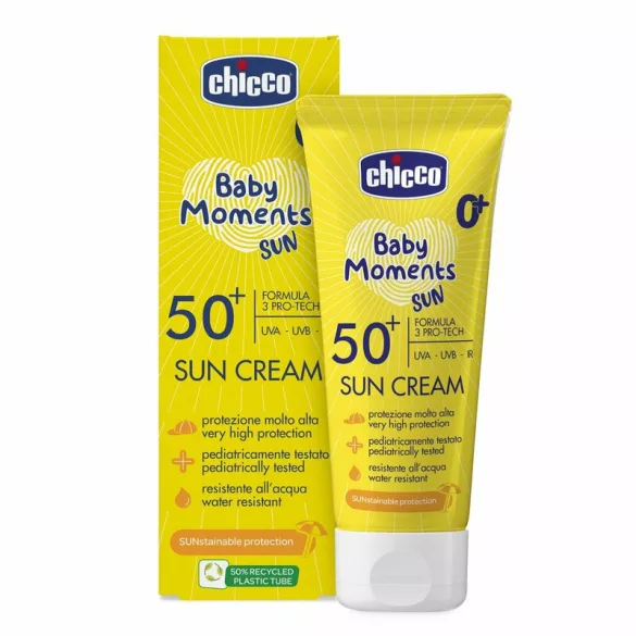 Chicco Krém na ochranu pred slnkom s veľmi vysokou ochranou proti žiareniu