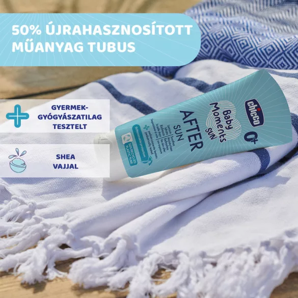 Chicco Krém po opaľovaní 150 ml s bambuckým maslom a alantoínom