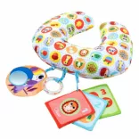 Chicco Boppy vankúš na ležanie v tvare zvieratka s odnímateľnými hračkami