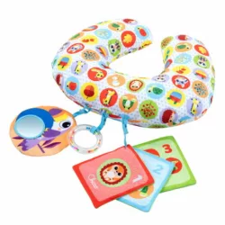   Chicco Boppy vankúš na ležanie v tvare zvieratka s odnímateľnými hračkami