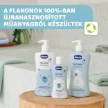 Chicco Jemný detský kúpeľ, Natural Sensation s výťažkom z aloe a harmančeka, modro-biely, 200 ml